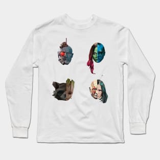 Guardians of the Galaxy Polygonal Long Sleeve T-Shirt